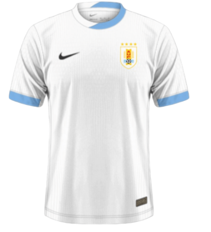 Uruguay 2ª equipación